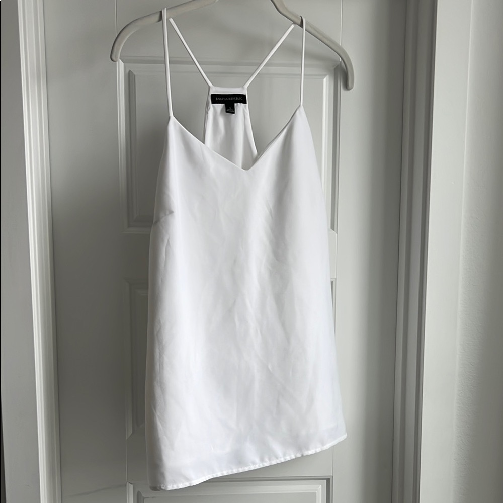 Banana Republic Tuckable White Dress Tank